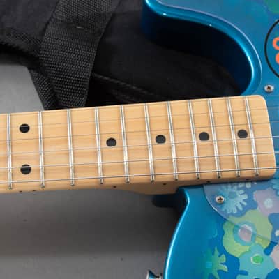2017 Fender MIJ Traditional ’69 Telecaster Blue Flower | Made in Japan | Excellent Condition w/ Gig Bag image 5