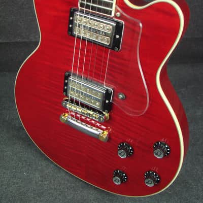 DeArmond M-72 Bluesbird Trans Red Finish Electric Guitar USA Pickups image 5