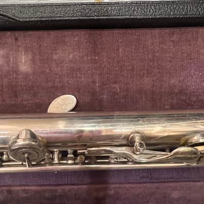 L.L. Lebret, Paris, France. Des Conservatoires Déposé Flute 1906 - Silver image 15