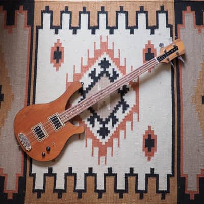 Serek Basses Sacramento 2017 - 34" Scale, Solid Body, Natural Mahogany image 8