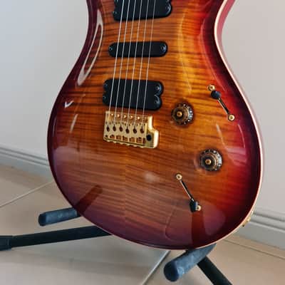 PRS 513 Flame Brazilian Neck image 1
