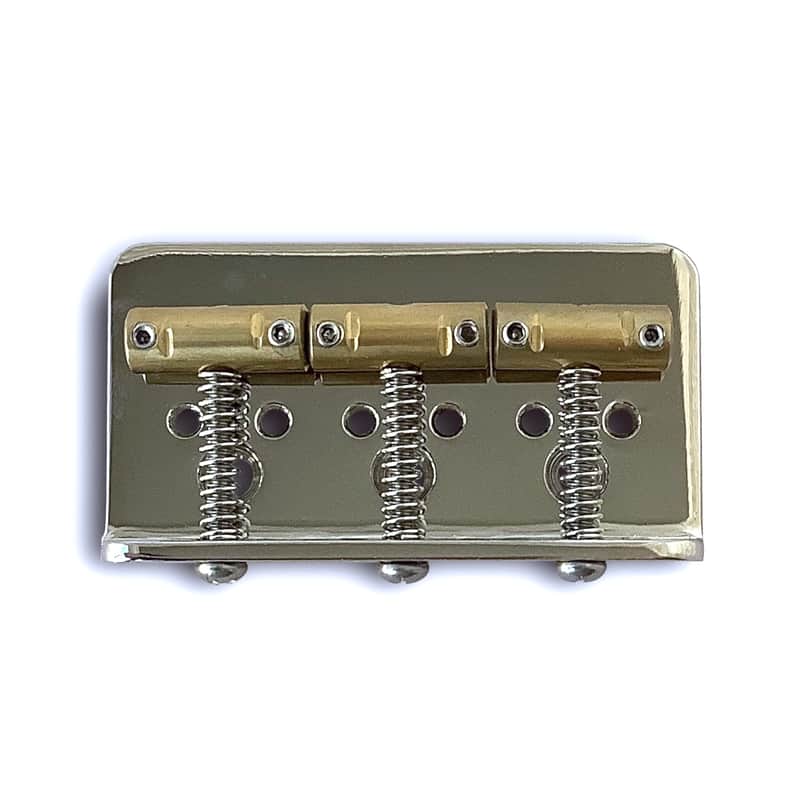 Rutters La Burrito Bridge, American Standard Spec. with Brass Saddles Nickel image 1