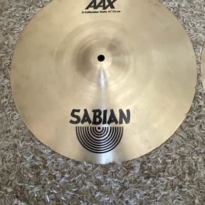 Sabian 14" AAX X-Celerator Hi-Hat Cymbals (Pair) 2019 - Present - Natural image 2