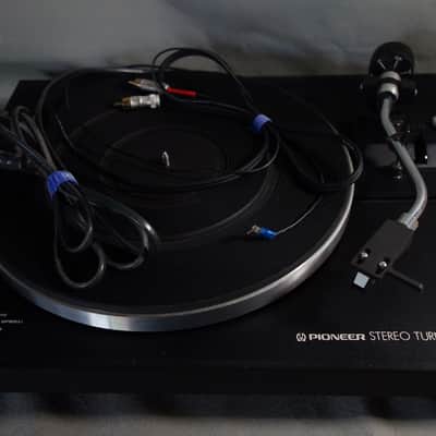 Turntable PIONEER PL-512X Belt Drive Stereo Turntable Vintage + PC-110 + stylus +Révisée image 3
