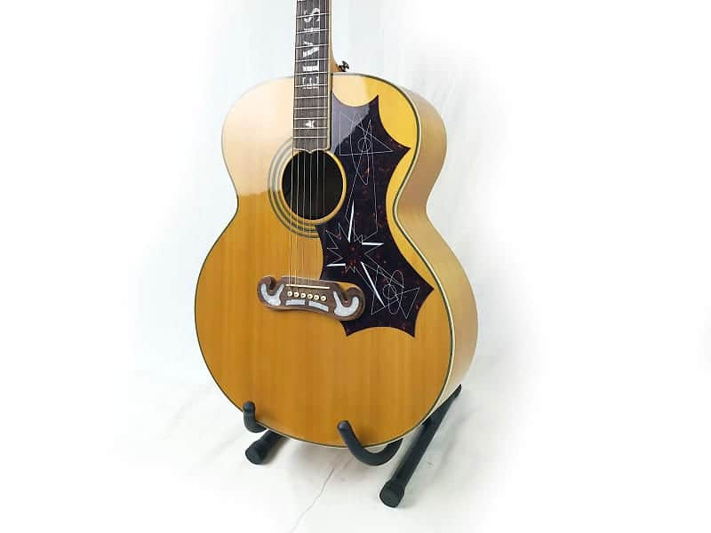 Epiphone Elvis Presley EJ-200E Acoustic Electric Guitar - Natural image 1