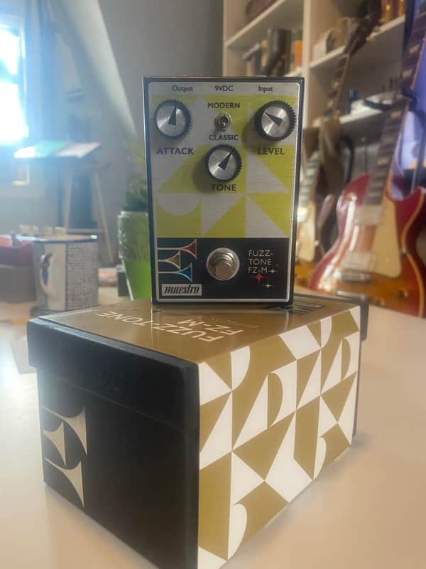 Maestro Fuzz-Tone FZ-M 2022 - Present - Yellow Graphic image 1