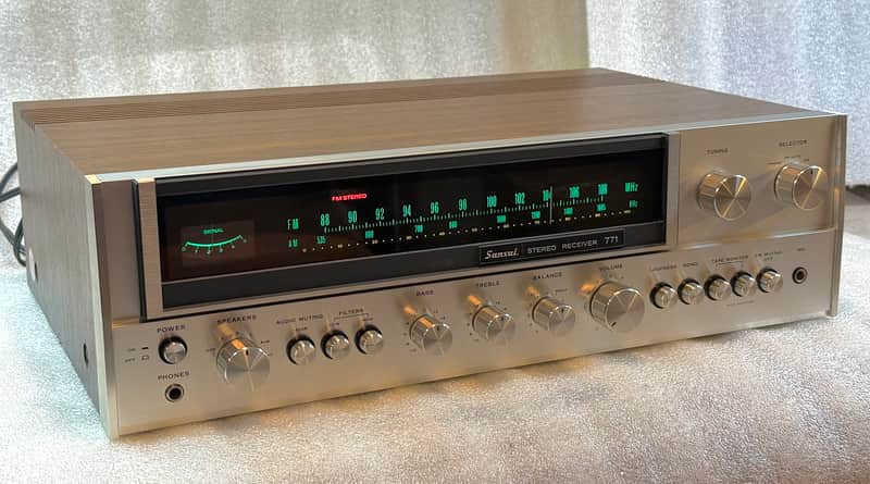 Vintage Sansui 771 Stereo Receiver PERFECT TEN!!! None Nicer!!!