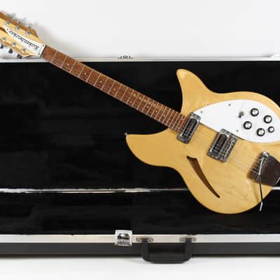 RARE 1995 Rickenbacker 335 One-Off 1960s Reissue – Maple Glo – Near MINT – Toaster Pickups + Original Case image 1