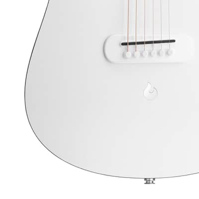 Refurbished LAVA ME play Smart Guitars HILAVA 2.0 System Acoustic Electric Guitar,Right Handed 6 Steels String Acustica Guitarra For Adults & Teens & Beginner (36', LITE BAG, Light Peach & Frost White) image 5