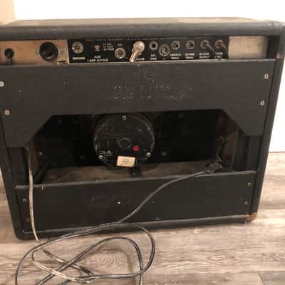 Vintage Fender Princeton Reverb 1965 Blackface image 5