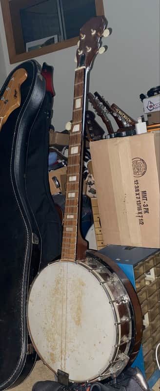 Unbranded 5 String Banjo 1970’s - Korea image 1