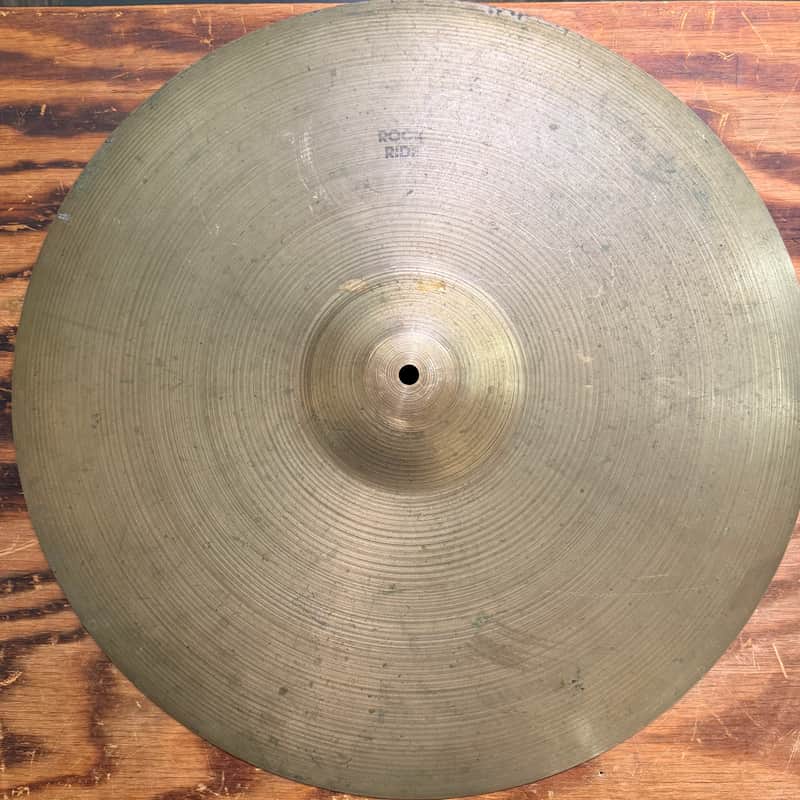 Zildjian 21" A. Zildjian Hollow Logo Rock Ride Cymbal