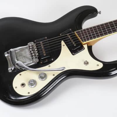 Mosrite Mark I Ventures 1971 Black Refin image 7