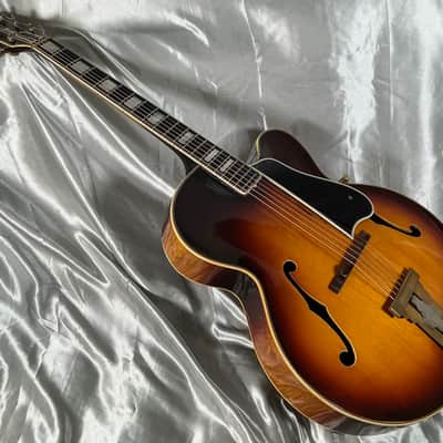1939 Gibson L-5P Acoustic Archtop Hollowbody Guitar Original Sunburst Finish w/Original Hardshell “Airline” Case image 4