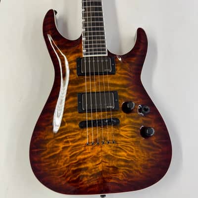 ESP E-II Horizon NT-II Tiger Eye Sunburst image 10