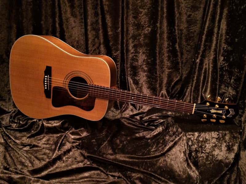 Guild DV6 1997 Westerly Rhode Island Dreadnought Acoustic Mahogany Back and Sides like a D40 D18 image 1