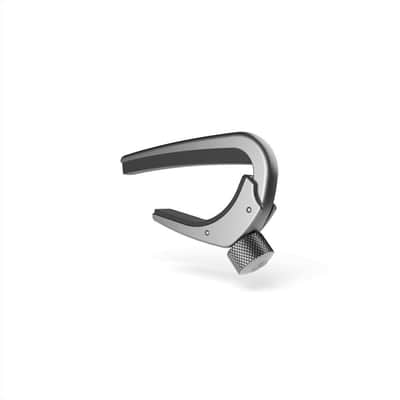 D'Addario Planet Waves Adjustable Tension Silver Pro Guitar Capo - PW-CP-02S image 2