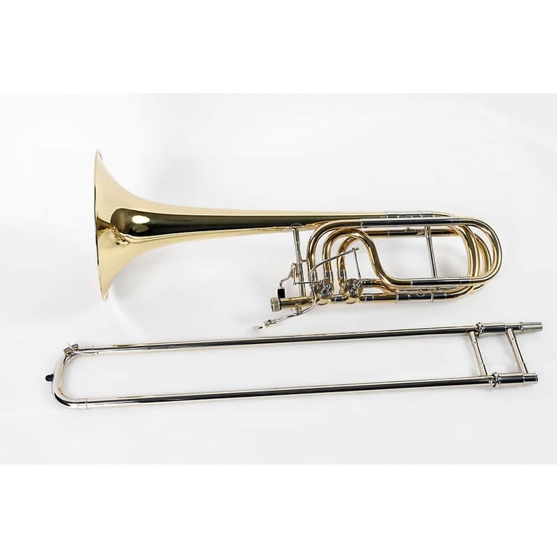 Allora ATBB-450 Vienna Series Bass Trombone Regular Lacquer Yellow Brass Bell image 1