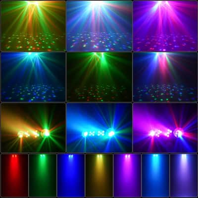 4-in-1 Professional LED Stage Lights – DJ, Band, Party & DMX System with Stand image 3