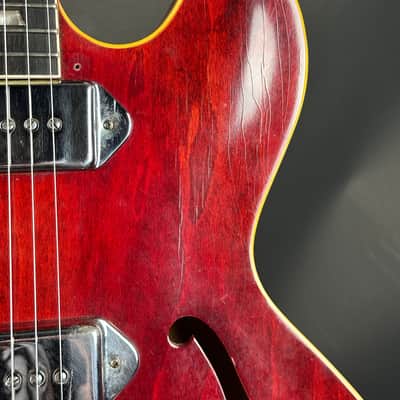 Vintage 1967 Epiphone E230TD Casino Cherry (Long Neck) w/non-OHSC TSU24509 image 5