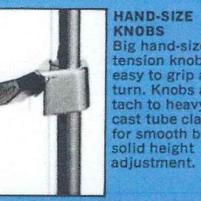 Ludwig Model #1350 Hercules Double Tom Stand (Ratchet-Lok Model) 70s/80s - LHDTS-105 image 20