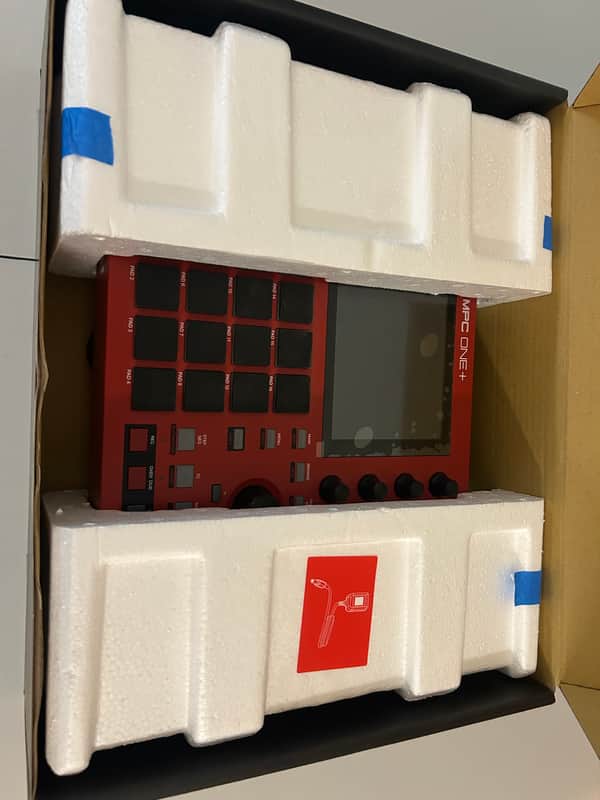 Akai MPC One + Standalone MIDI Sequencer 2023 - Present - Red like new in the box image 1