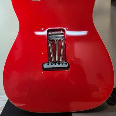 Dillion Double Bound Fiesta Red Strat fully shielded. image 2