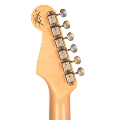 Fender Custom Shop Special Edition 1958 Compound Radius Stratocaster Relic Aged Burgundy Mist Metallic (Serial #CZ590224) image 6
