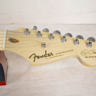 Fender Eric Clapton Artist Series Signature Stratocaster 1996 Black USA w/ OHSC image 4
