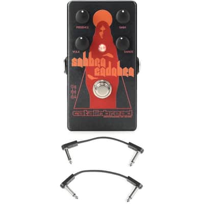 Catalinbread Sabbra Cadabra Overdrive Pedal with 3 Patch Cables image 2