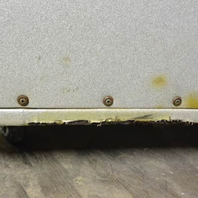 Kustom Charger Bass Amp Mid 70's Silver Sparkle image 5