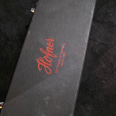 Hofner President Gold Label Custom Shop Cherry Red image 12