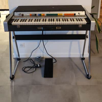 Orgue Farfisa VIP-345 61-Key Organ 1970 - 1976 - Gray / Black image 1