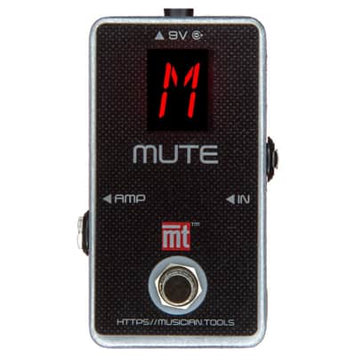 Musician.Tools Guitar, Bass, Keyboard Auto Mute switch stompbox image 1