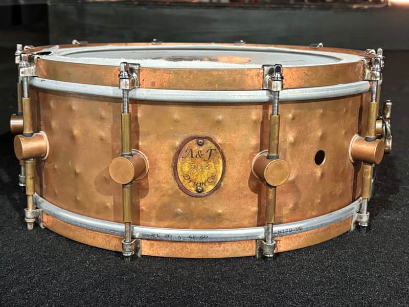 A&F 5X14 Bespoke Copper Snare 2016 - Copper image 1