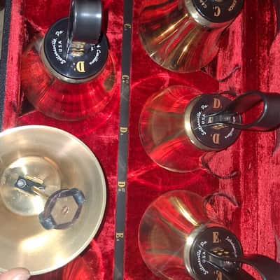 Shulmeric Handbells G3-G7# - Polished bronze expansion sets image 5