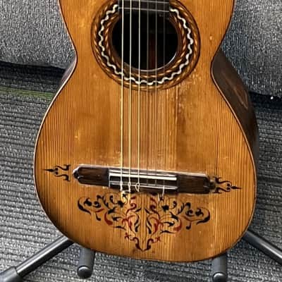Castellon y Pomar Violin Scroll 1853 - French Polish image 2