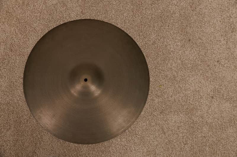 1970s Zildjian A 20" Crash Ride Cymbal 1908g image 1