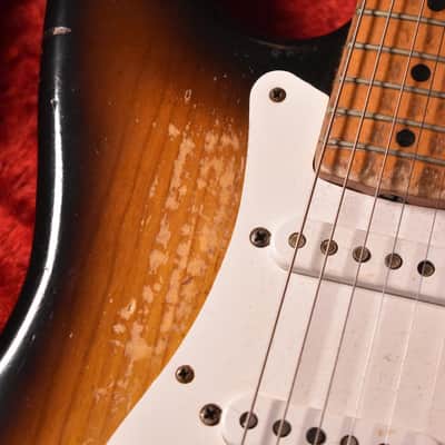 Immagine Fender Stratocaster 1955 - Sunburst - 12