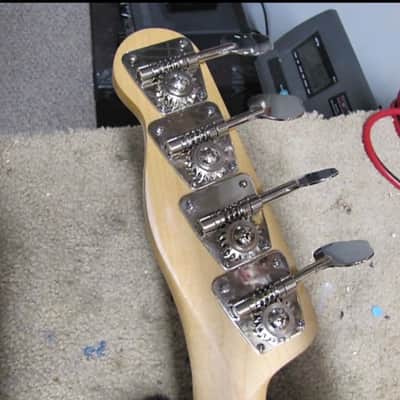 Fender  50s style parts bass  Natural image 8