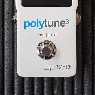 TC Electronic Polytune 3 Polyphonic Tuner Pedal 2017 - Present - White image 2
