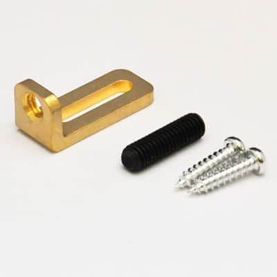 PROROCKGEAR FLOYD ROSE TREMOLO STOP LOCK - BRASS FRTL40BRASS image 1