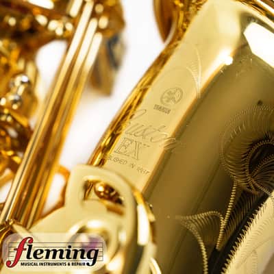 Pre-Owned Yamaha YAS-875EXII Custom EX Professional Alto Saxophone - Lacquer (Mint Condition) image 2