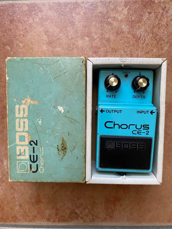 Boss CE-2 Chorus (Black Label) 1979 - 1984 - Blue image 1