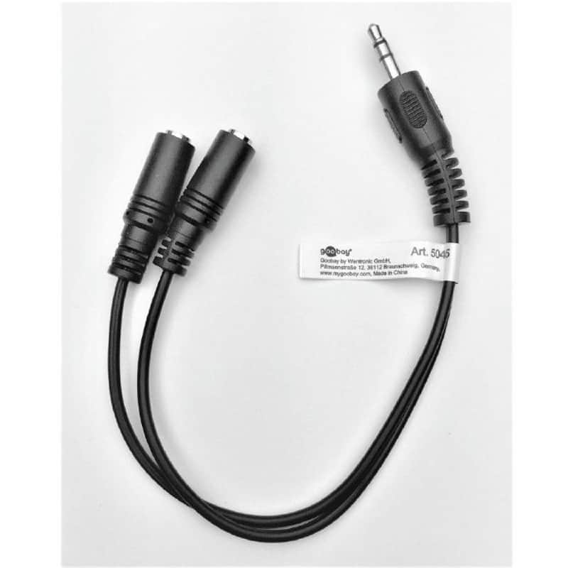 Black Market Market Modular 3.5mm Stereo Jack Male To 2 x 3.5m...