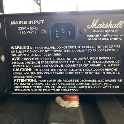 Marshall VALVESTATE PRO 120/120 2001 - Gold image 4