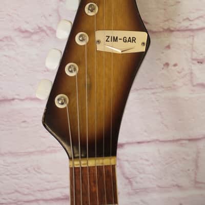 Vintage 1960's Teisco SS-4L Zimgar - 4 Gold Foil Ry Cooder Pickups /  Clean ! image 4