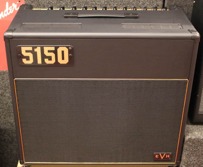 EVH 5150 Iconic 40 Watt EL34 1x12 Guitar Amplifier Combo Black image 1
