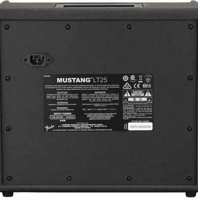 Fender Mustang LT25 25-Watt 1x8" Digital Modeling Guitar Combo 230V image 4
