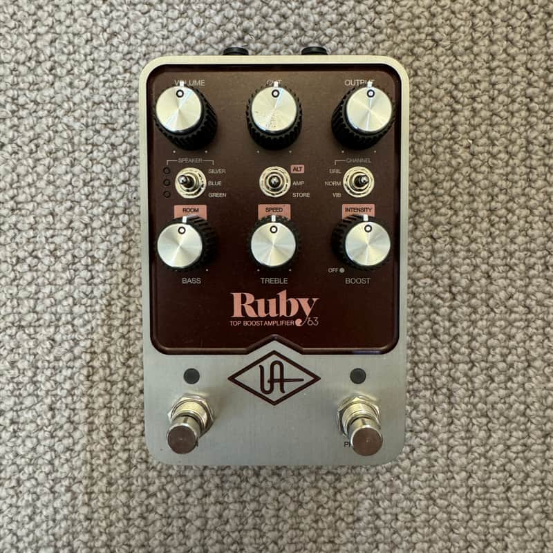 2022 – Present Universal Audio Ruby 63 Top Boost Amplifier Ru…